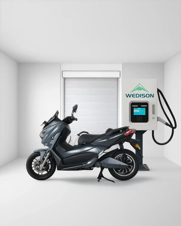 EdPower connected to a Wedison SuperCharge station